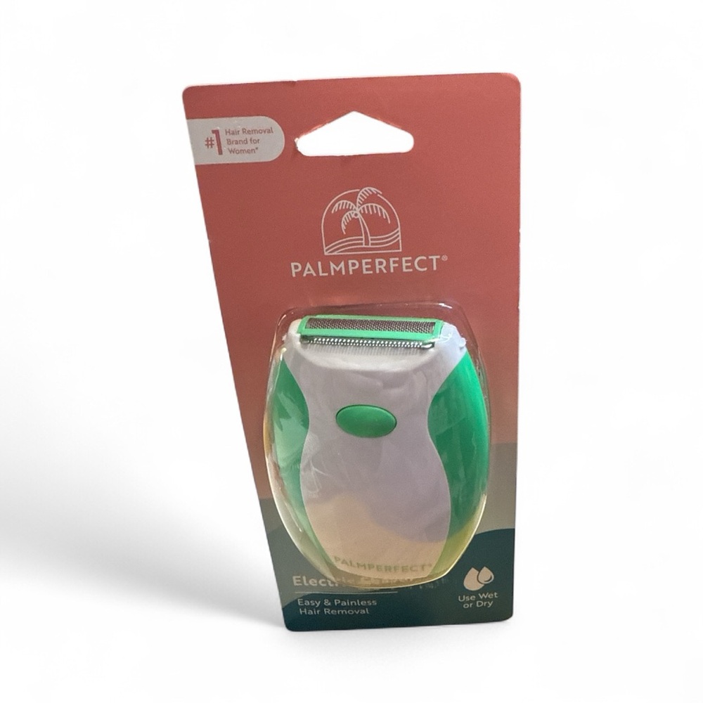 Electric Hair Remover - Green and White